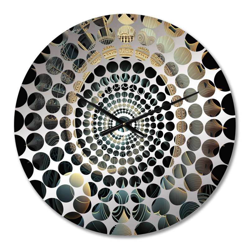 Kusinet - Horloge murale formes abstraites, Petit