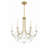 Paradiso 6 - Light Steel Dimmable Chandelier-169635579