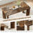 Mid-Century Modern Rectangular Dining Table-887489982