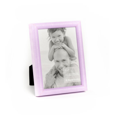 Cadre pour photo simple en bois embossé