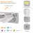 Dimmable LED Vanity Light Fixture 5500K-1634165444-1634165443