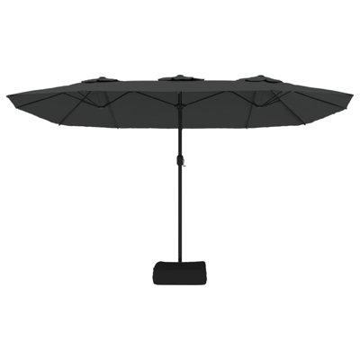 Garden Parasol Polyester, Powder-Coated Iron