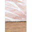 Tapis beige tissé à motif floral beige-1549768624