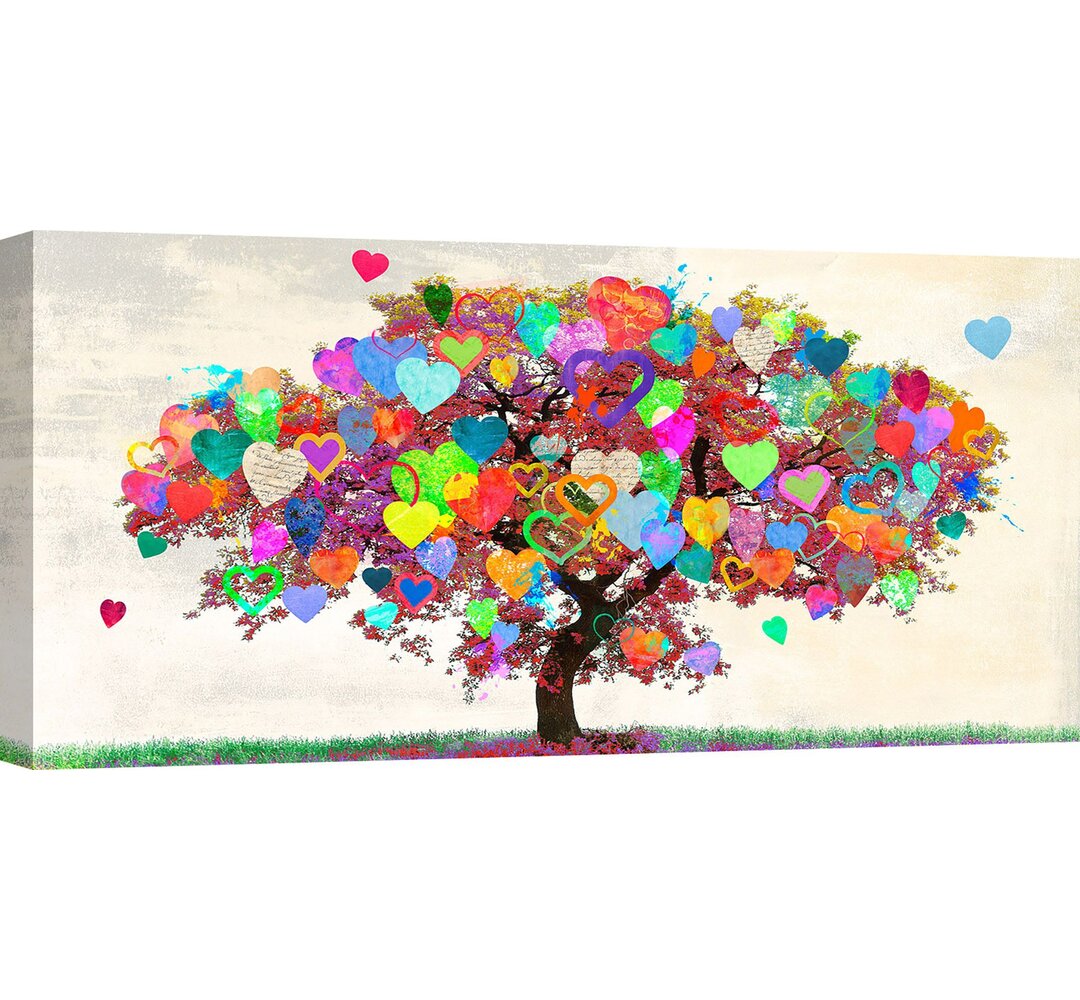 Leinwandbild Tree of Love von Malia Rodrigues