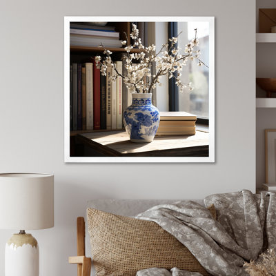 " A Single Soft Gray Bluebonnet I "