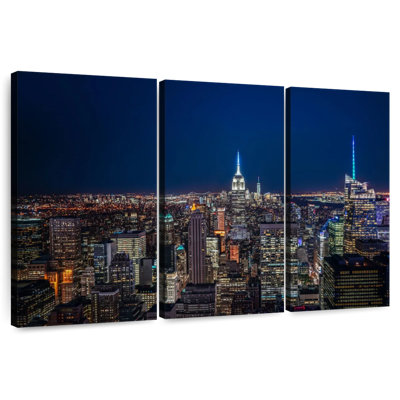 Sireci NYC Night Skyline