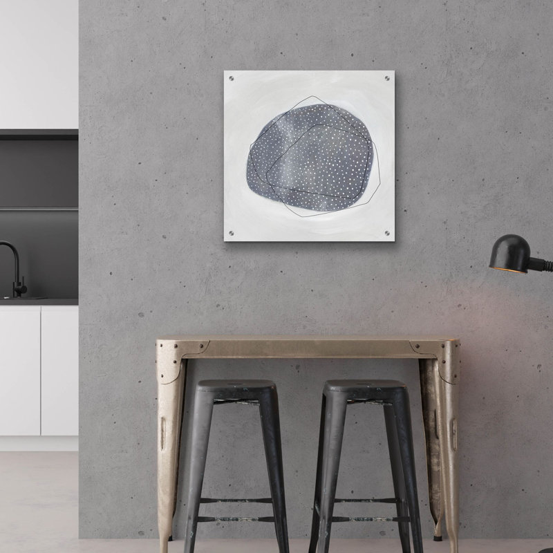 «Speckle 2» par Emma Scarvey, art mural en verre acrylique, H 24 po x l 24 po