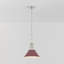 Painted No. 2 Pendant in Aged Brass and Blue Bird by Mark D. Sikes-1086054635-1086054638-1086054641
