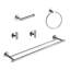 Ensemble de quincaillerie de salle de bain 5 pièces-79730673