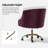 Doreen Velvet Hand-Curated Task Chair-25746598