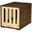 Table de bout pour cage de chien avec panneau de porte amovible Pawhut Furniture