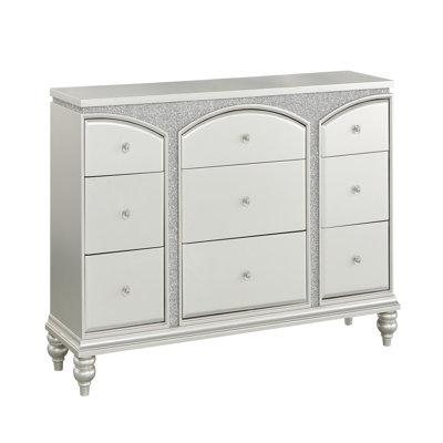 Platinum Finish Dresser