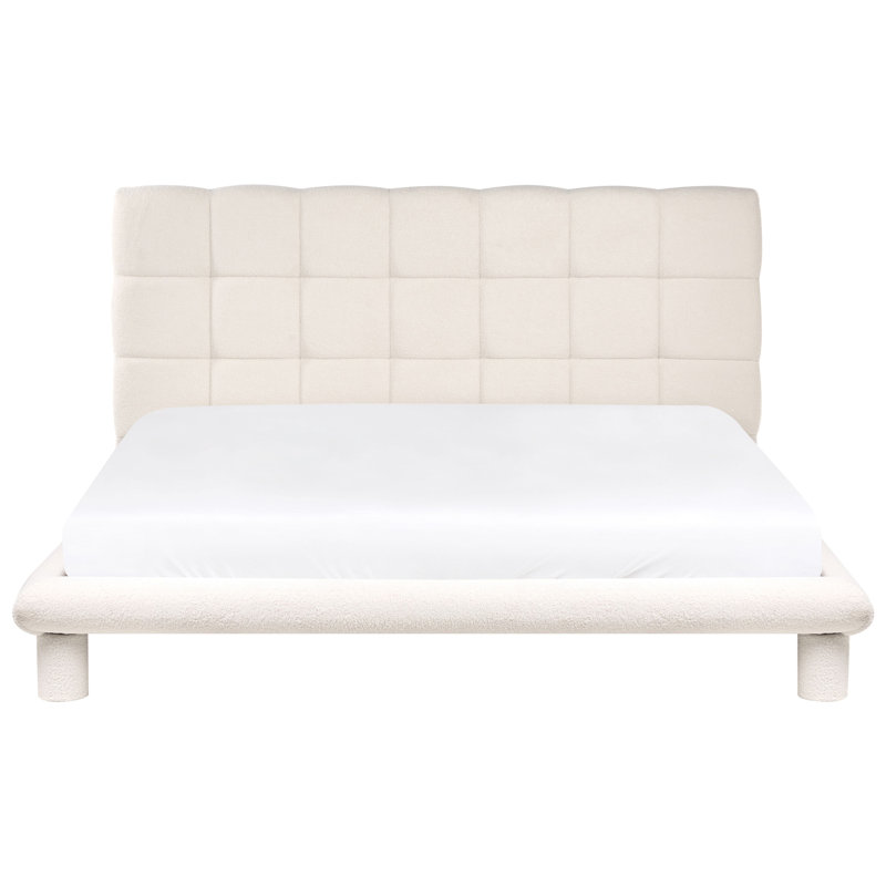 Upholstered Boucle Bed, Super King (6')
