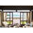 Tujuan Geometric Synthetic Water Resistant Non-Skid Kitchen Mat