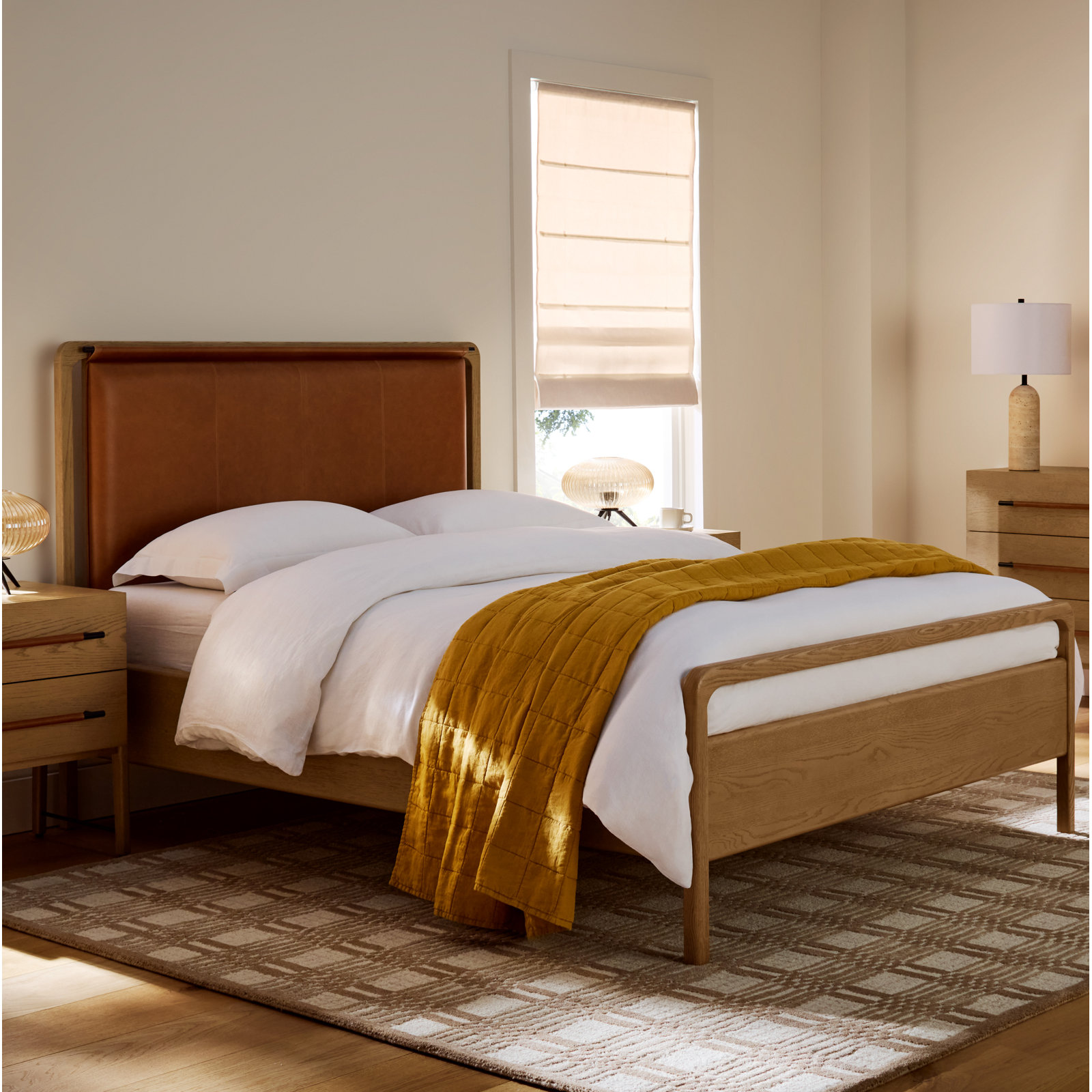 Nena Linen Sheet Set, Full / Queen, White