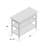 Ewart 44 " W Kitchen Island
