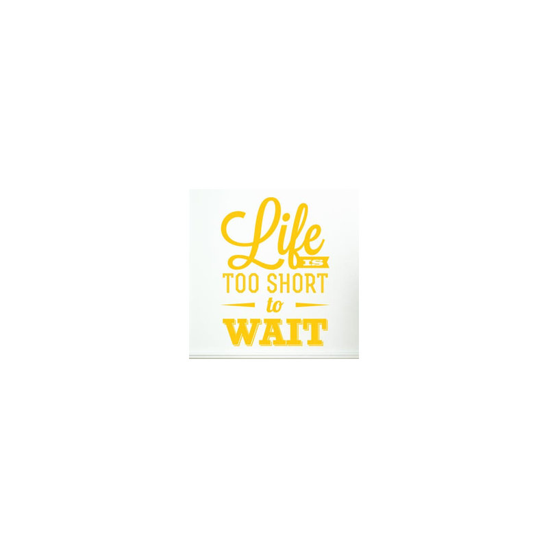 Wall Decal, Dark Yellow, Medium