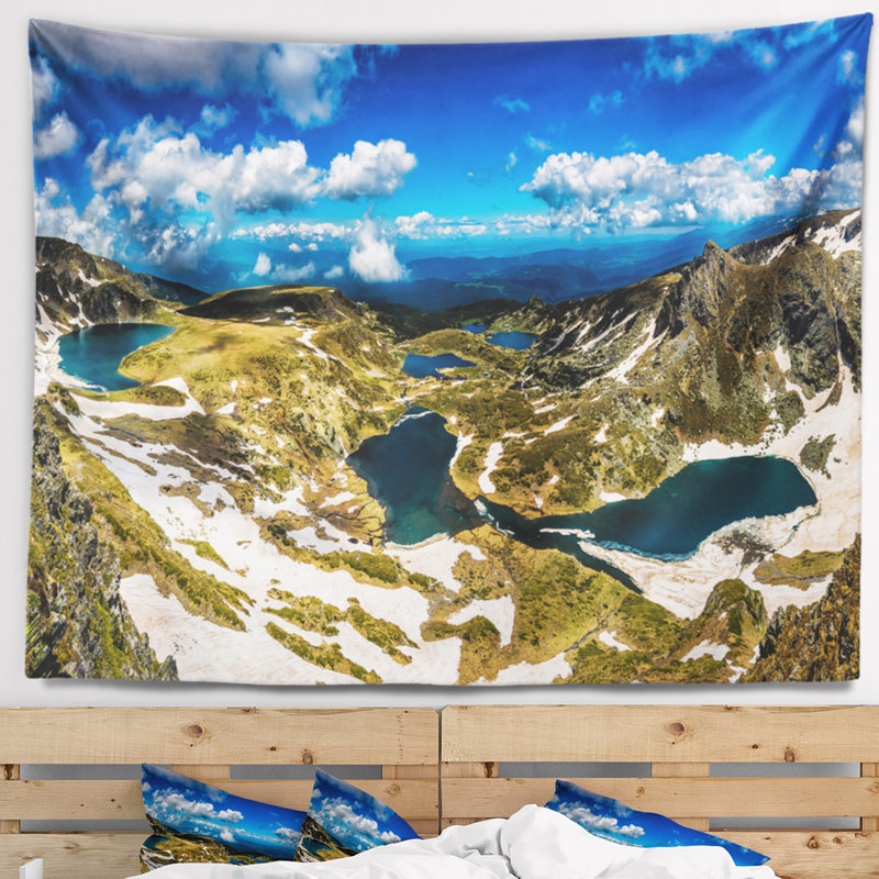 Polyester Tapestry, 78" H x 92" W