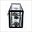 Tempered Glass Counter Top Display Showcase With Sliding Glass Door And Lock