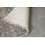 Tapis fait main abstrait zone grise