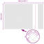 160 cm H x 1000 cm W Steel Border Fencing