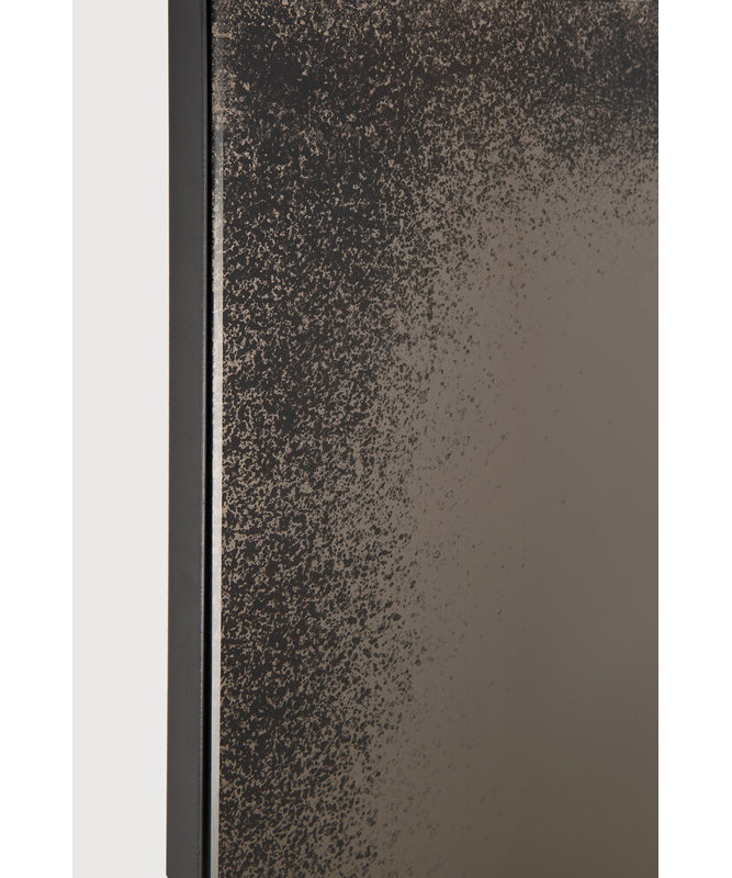 Aged Mirrors Flat Metal Mirror, Bronze