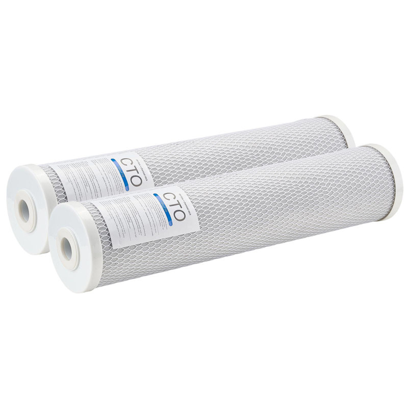 Whole House Water Filter Replacement Cartridge 4.5"x20" CTO Carbon