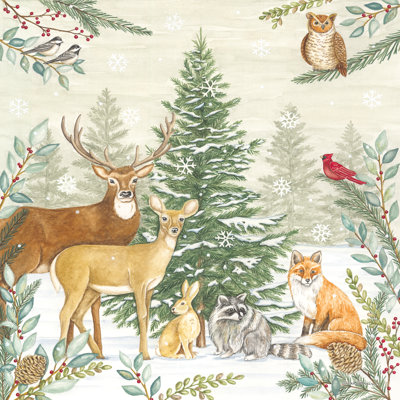 Beldibi Woodland Winter par Deb Strain
