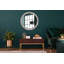 Huldar Glass Flat Wall Mirror