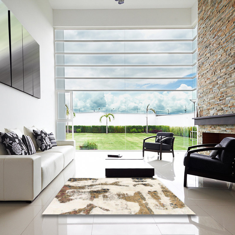 Akalpreet Indoor Rug, Square 3'