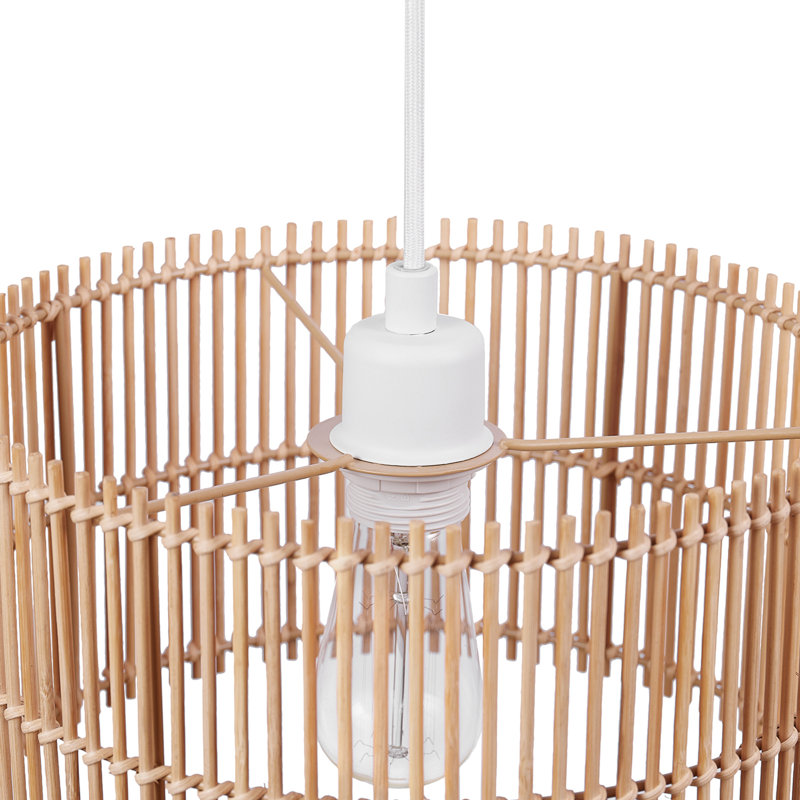 Luminaire suspendu tambour 1 lumière Huya