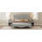 Platform Bed with Retro Headboard-1133785828