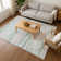Premium Machine Washable Slesnick AMF1665 Stripes Rug