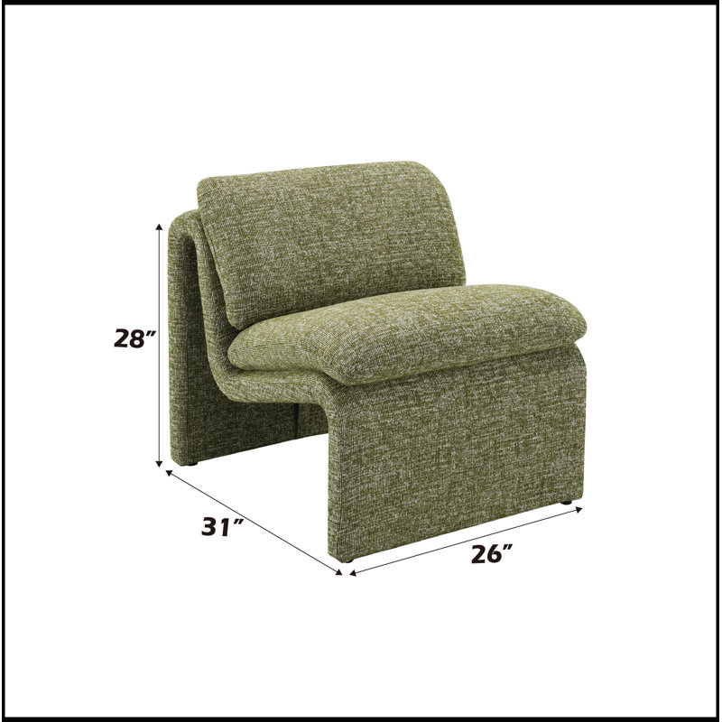 Fauteuil inclinable confortable et élégant pour des moments de détente, Vert