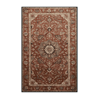 Tapis brun lavable à la machine