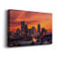 6_Boston Skyline At Sunset, toile tendue avec châssis de qualité supérieure - prête à être accrochée-993450169