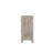 Normant 30" Gray Solid Wood Distressed One Drawer Nightstand