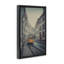 Toile flottante encadrée Trolle Car Cityscape par Erin Marie-234696721-234696733