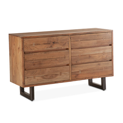Glenwood Dresser In Smoked Acacia