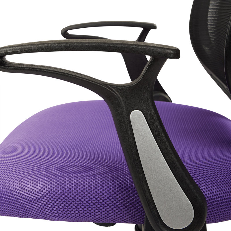 Work Smart Mesh Task Chair, Purple