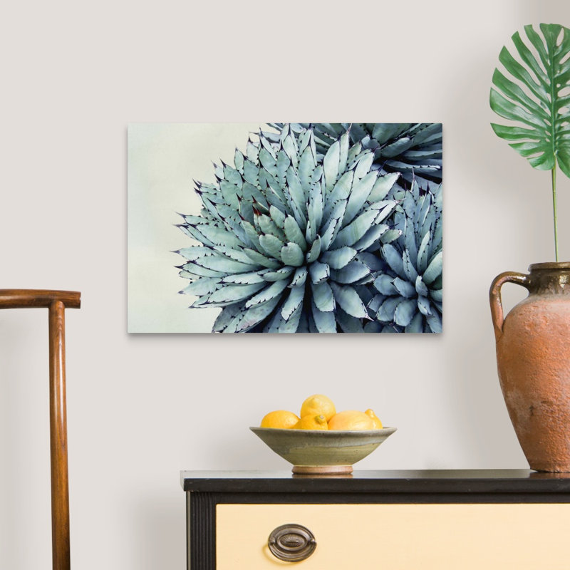 « Green Crush IX » par Elizabeth Urquhart-reproduction de photo sur toile, H 16 po x l 24 po x P 1,25 po, Toile tendue