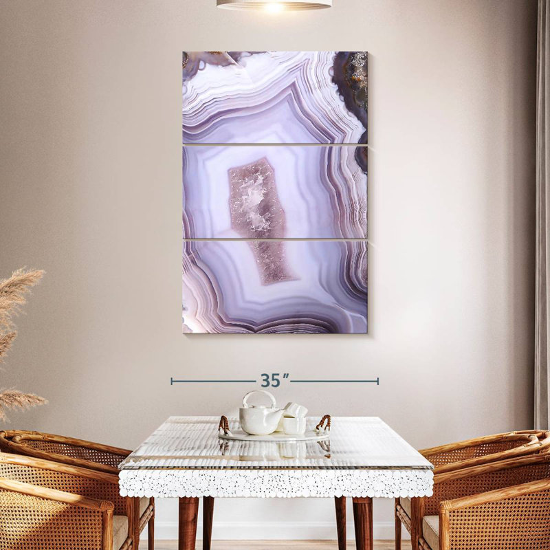 Agate, 65" H x 42" W