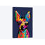 Impression sur toile tendue « Rainbow Chihuahua » par Michael Tompsett-19742782-74741326-74741327