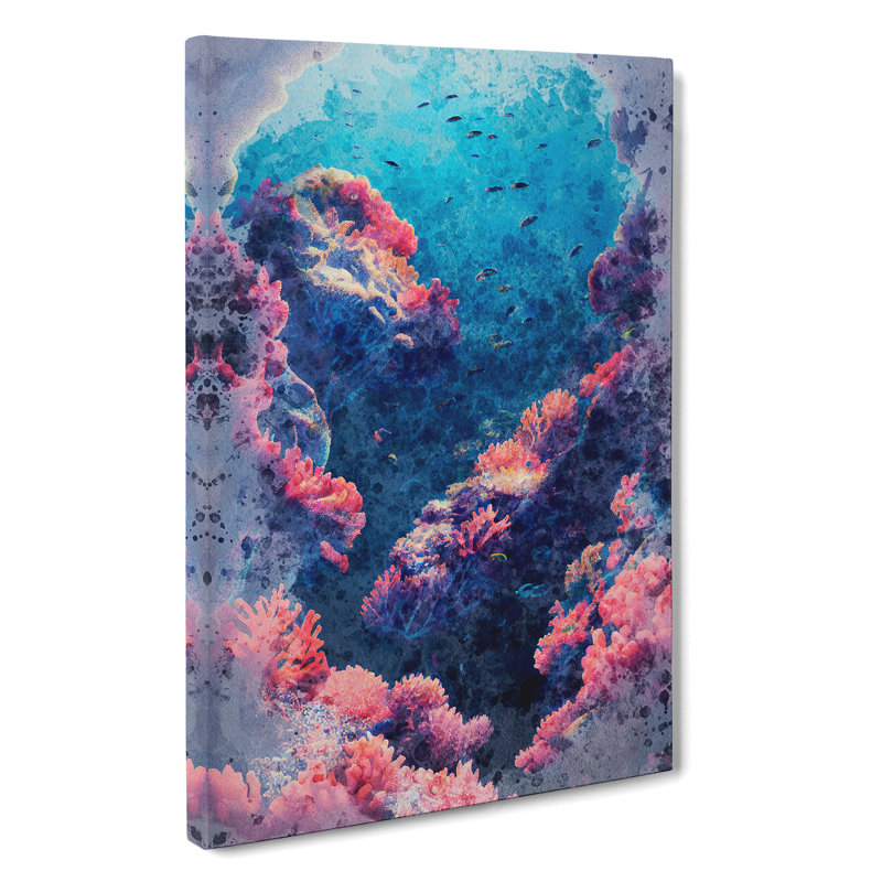 XC1022-1714X Coral Reef Beauty - Wrapped Canvas Print