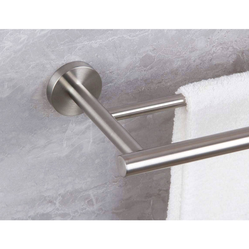 Porte-serviettes mural 23,6 po, Nickel
