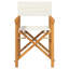 Ensemble de 2 chaises de réalisateur, bois de teck, polyester-547986790-775336863