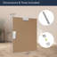 Miroir de salle de bain en acier inoxydable 30 po x 24 po Spectrum-695117652-800297510