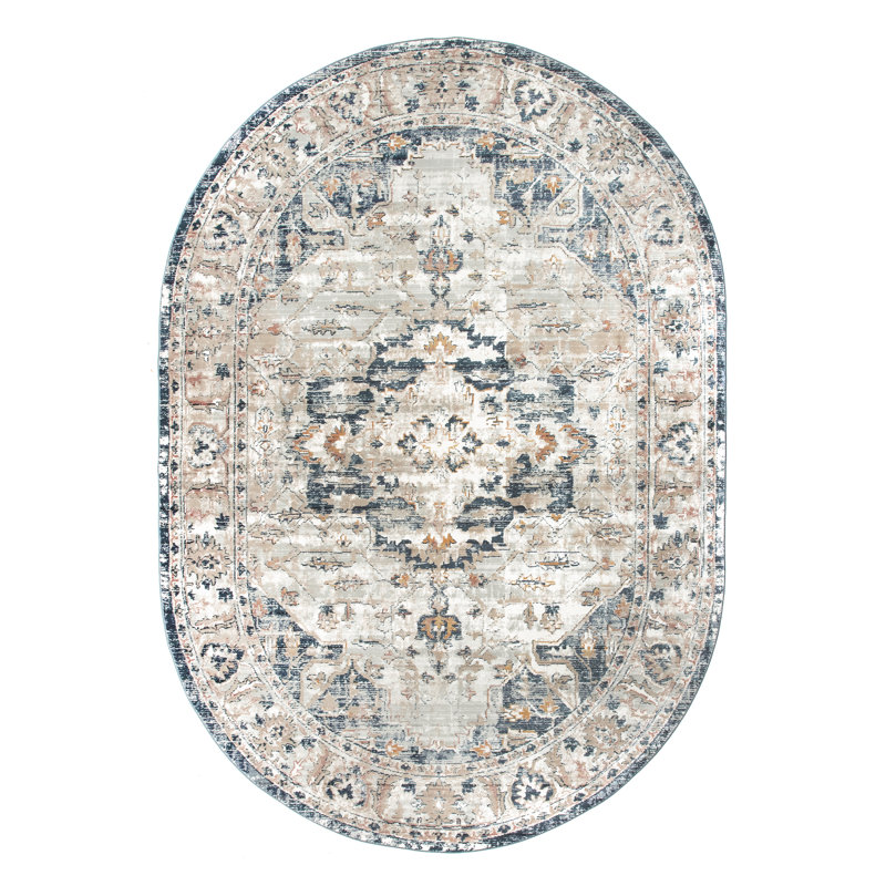 Wagner Oriental Indoor Rug, Oval 5' x 8'