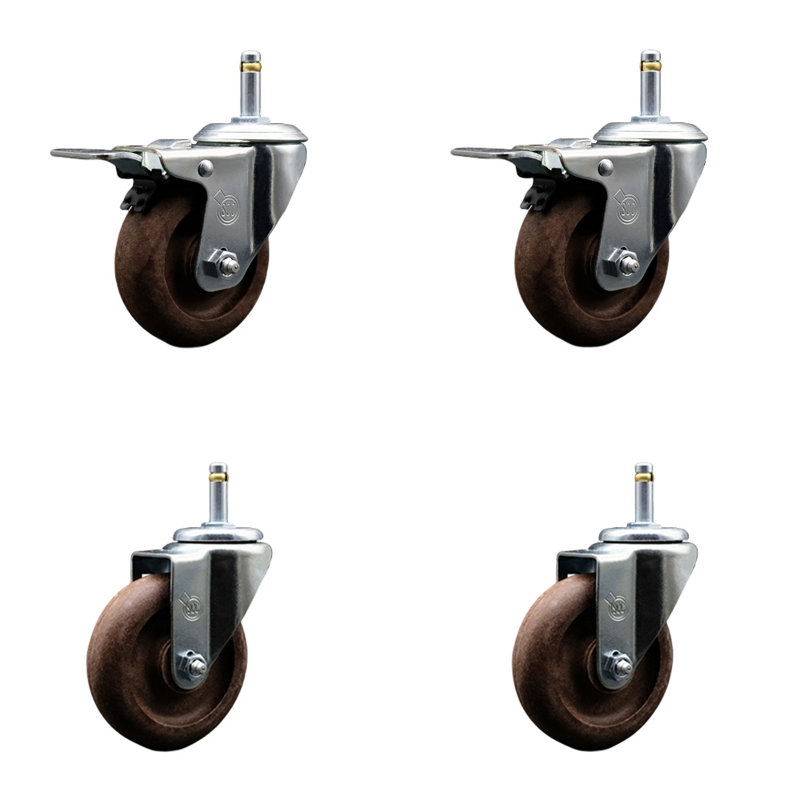 Roulettes en nylon Temp Gla