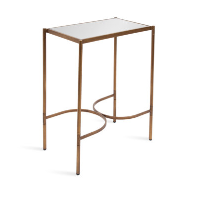 Modern Glam Narrow Side Table